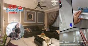Di bawah ialah gambar pertama seperti yang diberitahu. Sudahlah Murah Mudah Pasang Nak Deko Raya Guna Saja Wainscoting Pvc Mingguan Wanita