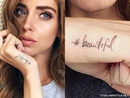 On friday, ferragni's tattoo artist jonboy. Female Celebrities With Hand Tattoos Novocom Top