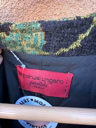 Vintage Emanuel Ungaro Parallèle Tapestry Jacket