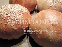 Burger Maison Pains Buns Maison Made In Cooking