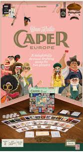 We have a sizable play space set up for you and your friends/family to out games. Caper Europe By Keymaster Games Kickstarter