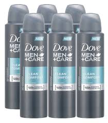 Amazon Com Dove Men Care Clean Comfort Spray International Version 150ml 6 Pack Health Personal Care