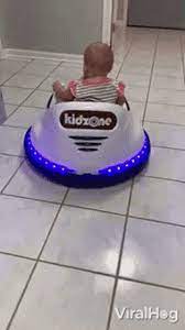 Baby Viralhog Gif Baby Viralhog Bumpercar Discover Share Gifs