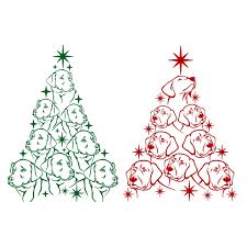 Unfollow dog christmas sign to stop getting updates on your ebay feed. Dog Christmas Tree Cuttable Design