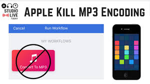 Apple Remove Mp3 Convert From The Workflow Shortcuts Ios App Youtube