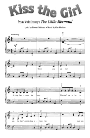 On this section of the website, you can download a lot of free easy piano sheet music in pdf of popular songs, such as those of chopin. Kiss The Girl The Little Mermaid Piano Sheet Music Guitar Chords Walt Disney Easy Piano Songs Sheet Music Disney Piano Music Easy Piano Songs Sheet Music