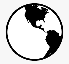 Use it in your personal projects or share it as a cool sticker on whatsapp, tik tok, instagram, facebook messenger, wechat, twitter or in other messaging apps. Globe World Earth Black White Americas Earth Emoji Black And White Hd Png Download Kindpng