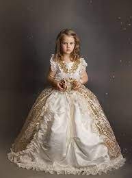 Gold Dust Fairytale A Beautiful Special Occasion Gown Princess Ball Gowns Special Occasion Gowns Pagent Dresses For Girls