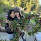 Woodland Holiday Wreaths, Lunch and Wine