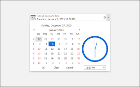 The first day starts with a phase that is illuminated. Winforms Datetime Picker Calendar Windows Forms Ui Devexpress