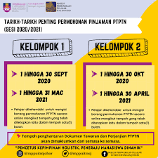 Jadual tarikh kemasukan duit ptptn 2021 (semakan)| anda peminjam pembiayaan. Mpp Uitm Segamat On Twitter Tarikh Tarikh Penting Pemohonan Pinjaman Ptptn Sesi 2020 2021