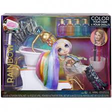 Meet the rainbow high dolls, watch bold fashions: Playset Salone Acconciature Rainbow High Mga 567448