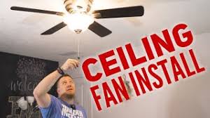 Looking to upgrade your ceiling fan? How To Install A Ceiling Fan From An Existing Light Fixture Youtube