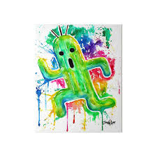 Cute Cactuar Running Watercolor Final Fantasy Jonny2may Awesome By Jonny2may Final Fantasy Final Fantasy Art Fantasy