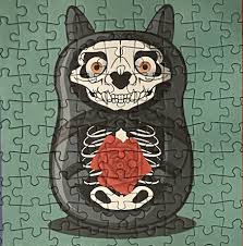 Magnolia Puzzles, Catroyshka, 1000 pieces, art by Ercument Aksoy (Totally  keeping this) : r/Jigsawpuzzles