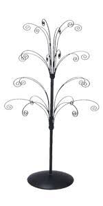 Maybe you would like to learn more about one of these? Amazon Com Hohiya Wrought Iron Christmas Tree Ornament Display Stand Metal 7 To 8 Feet Black Kitchen Dining