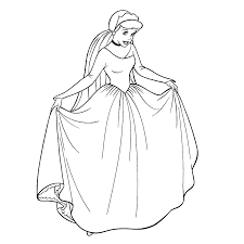 Disney prinsessen kleurplaat afbeelding disney princess coloring. Disney Prinsessen Kleurplaat Printen Leuk Voor Kids