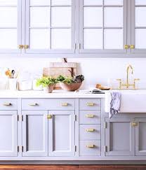 Lilac And Gold Kitchen Cabinets Blue Gray Kitchen Cabinets Kitchen Cabinet Design Grey Kitchen Cabinets