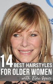 Thinning hair and brittle textures are a challenge with short hairstyles for older women.even so, this won't stop you from looking great this year. 14 Best Hairstyles For Older Women With Fine Hair