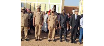 F'derick : Le wali préside la cérémonie de levée du drapeau à l'école  ''Cheikh El Weli''