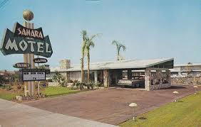1 hour, 28 minutes even though you can drive this distance straight through, it might be more interesting to stop along the way. Sahara Motel Postcard Anaheim Ca Anaheim Newport Dunes Googie