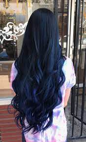 Blue Dyed Hair Hair Styles Dyed Hair Raw Hair