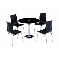 Updated Black Glass Dining Table Designs For Contemporary Dining Rooms Home Deco Glass Round Dining Table Black Glass Dining Table Glass Dining Table Designs
