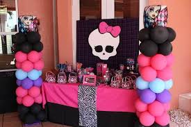 Monster High Themed Birthday Party Ideas Planning Decor Cake Monster High Birthday Party Monster High Party Monster High Birthday