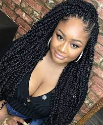 Beautiful Passion Twist In 2021 Black Girl Braided Hairstyles African Hair Braiding Styles African Braids Hairstyles