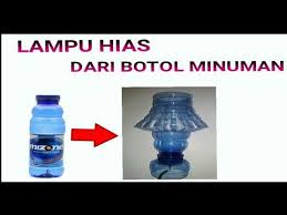 Bisa semua model kaos 3d : Lampu Hias Dari Botol Minuman Bekas Youtube Botol Minum Botol Kerajinan Botol Plastik