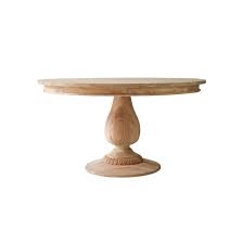 Shop 48 round oak pedestal table at bellacor. Ave Home Raw Cedar Solid Wood Pedestal Dining Table Perigold