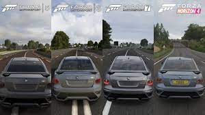 New this article includes unreleased or currently in development content. Forza 5 Vs Forza 6 Vs Forza 7 Vs Forza Horizon 4 2011 Hsv Gts Sound Comparison Youtube