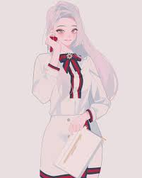 When it comes to white hair, you're likely to find a mysterious, cool and calm girl, the kuudere type. White Hair Anime Girl And Style Image 6675442 On Favim Com