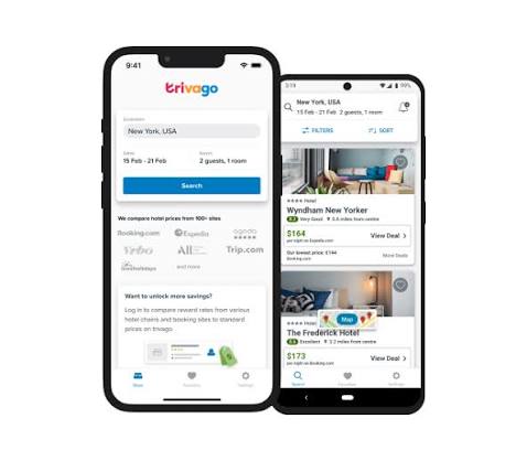 עם אפליקציית trivago, המלון האידאלי נמצא בקצות האצבעות שלכם.