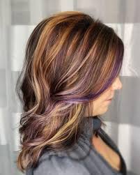 35 Incredible Purple Hair Color Ideas Trending Right Now Hair Color Purple Purple Highlights Brown Hair Purple Hair Highlights