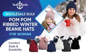 Keep the chill away with warm and cozy fleece and knit hats. Yacht Smith Winter Beanies Wholesale Bulk Cold Weather Thermal Warm Stretch Skull Cap Mens Womens Unisex Hat 1 Pack Black At Amazon Women S Clothing Store