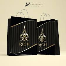 تصميم شعار ريتش للعطور الكويت للتواصل وطلبات التصميم واتس اب 00971555724663 00201151550041 ت coffee bag arabic art