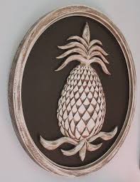 Pineapple Home Decor Pineapple Decor Pineapple Signs Etsy Pineapple Decor Pineapple Wall Decor Navy Decor