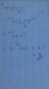 Maybe you would like to learn more about one of these? Nilai Dari 5 Log 25 5 Log 75 5 Log 15 Brainly Co Id