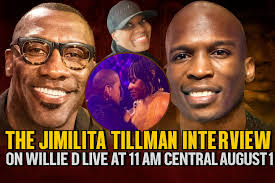 Jimilita Tillman, Woman Suing Shannon Sharpe & Chad Ochocinco for $20  Million Tells Her Side of the Story at 11:00 Central today! Click the link  in my profile above ☝🏾 for full