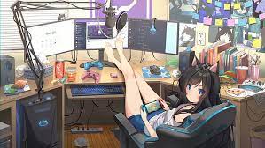 Anime gamer girls 1080P, 2K, 4K, 5K HD wallpapers free download | Wallpaper  Flare