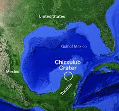 Find the perfect chicxulub crater stock photo. Asteroid Dust Found In Crater Linked To Dinosaurs Extinction Earth Earthsky