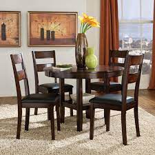 Standard furniture larson light side dining chair, white. Standard Furniture Pendwood 5 Piece Round Table Dining Side Chairs Set Fmg Local Home Furnishing Dining 5 Piece Sets