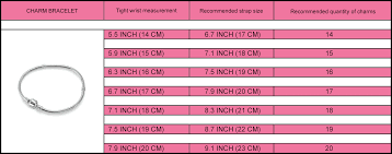 To ensure the most accurate bracelet size, always use the size chart for your selected bracelet type. How To Choose The Size Of My Charm Bracelet