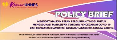 Contoh critical review jurnal asing 1. Policy Brief Mengoptimalkan Peran Perguruan Tinggi Untuk Mengedukasi Mahasiswa Tentang Pencegahan Covid 19 Dan Mengatasi Hambatan Kegiatan Akademik Secara Daring Jurusan Ilmu Kesehatan Masyarakat