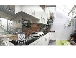 Gambar taman kecil minimalis depan rumah terbaik. Lingkar Warna 30 Ide Inspiratif Dapur Dan Ruang Makan Terbuka Menghadap Taman