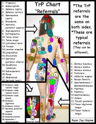 Trigger Point Pain Referral Chart A Trigger Point Is A
