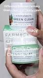 Here's the quick difference between Farmacy Green Clean ...