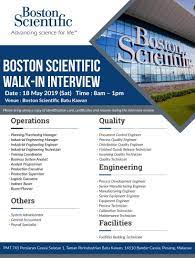 300 boston scientific way, marlborough, ma 01752, usa boston scientific japan: Boston Scientific Is Hiring Various Penang Cat Centre Facebook