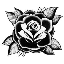 Black rose tattoos represent the epitome of death, strength, and power. Old School Rose Tattoo Png Novocom Top